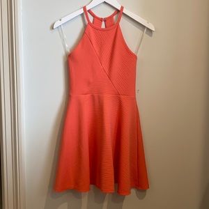 Light coral girls dress